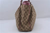 Authentic GUCCI Sukey Tote Bag GG Canvas Leather 296835 Brown Pink 5626C