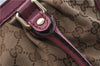 Authentic GUCCI Sukey Tote Bag GG Canvas Leather 296835 Brown Pink 5626C