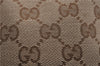 Authentic GUCCI Sukey Tote Bag GG Canvas Leather 296835 Brown Pink 5626C