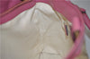 Authentic GUCCI Sukey Tote Bag GG Canvas Leather 296835 Brown Pink 5626C
