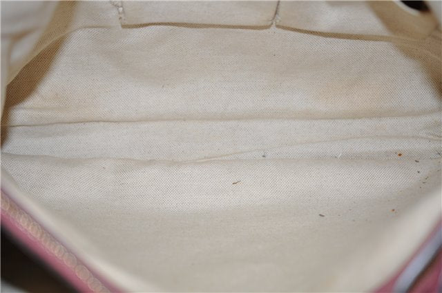 Authentic GUCCI Sukey Tote Bag GG Canvas Leather 296835 Brown Pink 5626C
