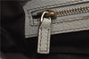 Authentic GUCCI Shoulder Hand Bag GG Canvas Leather 152458 Brown White 5626D