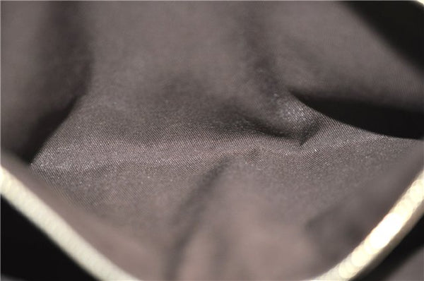 Authentic GUCCI Shoulder Hand Bag GG Canvas Leather 152458 Brown White 5626D