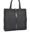 Authentic GUCCI Jackie Shoulder Tote Bag GG Canvas Leather 0021064 Black 5626F