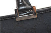 Authentic GUCCI Jackie Shoulder Tote Bag GG Canvas Leather 0021064 Black 5626F