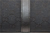 Authentic GUCCI Jackie Shoulder Tote Bag GG Canvas Leather 0021064 Black 5626F