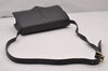 Authentic YVES SAINT LAURENT Shoulder Cross Body Bag Purse Leather Black 5626I