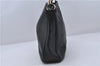 Authentic GUCCI Bamboo Shoulder Bag Purse Nylon Leather Black Junk 5629C