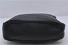 Authentic GUCCI Bamboo Shoulder Bag Purse Nylon Leather Black Junk 5629C