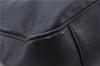 Authentic GUCCI Bamboo Shoulder Bag Purse Nylon Leather Black Junk 5629C