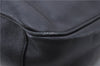 Authentic GUCCI Bamboo Shoulder Bag Purse Nylon Leather Black Junk 5629C