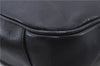 Authentic GUCCI Bamboo Shoulder Bag Purse Nylon Leather Black Junk 5629C