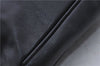 Authentic GUCCI Bamboo Shoulder Bag Purse Nylon Leather Black Junk 5629C