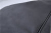 Authentic GUCCI Bamboo Shoulder Bag Purse Nylon Leather Black Junk 5629C