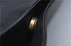 Authentic GUCCI Bamboo Shoulder Bag Purse Nylon Leather Black Junk 5629C