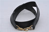 Authentic GUCCI Bamboo Shoulder Bag Purse Nylon Leather Black Junk 5629C