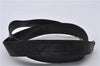 Authentic GUCCI Bamboo Shoulder Bag Purse Nylon Leather Black Junk 5629C