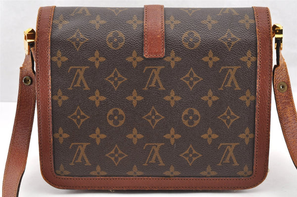 Authentic Louis Vuitton Monogram Rond Point Shoulder Cross Bag M51412 LV 5629I