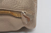 Authentic PRADA Vintage Leather Nappa Shoulder Tote Bag Beige 5630I