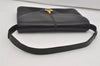 Authentic GUCCI Vintage Shoulder Hand Bag Purse Leather Black 5632I