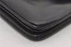 Authentic GUCCI Vintage Shoulder Hand Bag Purse Leather Black 5632I