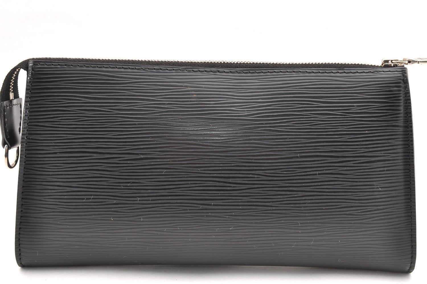 Authentic Louis Vuitton Epi Pochette Accessoires Pouch Black M52942 LV 5633I