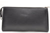 Authentic Louis Vuitton Epi Pochette Accessoires Pouch Black M52942 LV 5633I