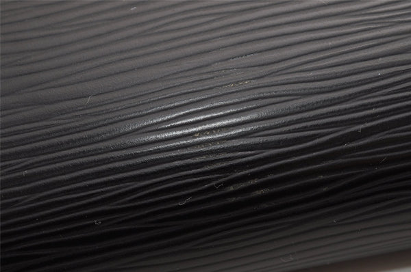 Authentic Louis Vuitton Epi Pochette Accessoires Pouch Black M52942 LV 5633I