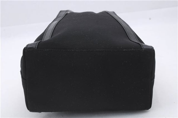 Authentic GUCCI 2Way Shoulder Hand Bag Purse Nylon Leather Black 5634D