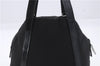 Authentic GUCCI 2Way Shoulder Hand Bag Purse Nylon Leather Black 5634D