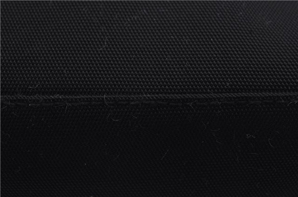 Authentic GUCCI 2Way Shoulder Hand Bag Purse Nylon Leather Black 5634D