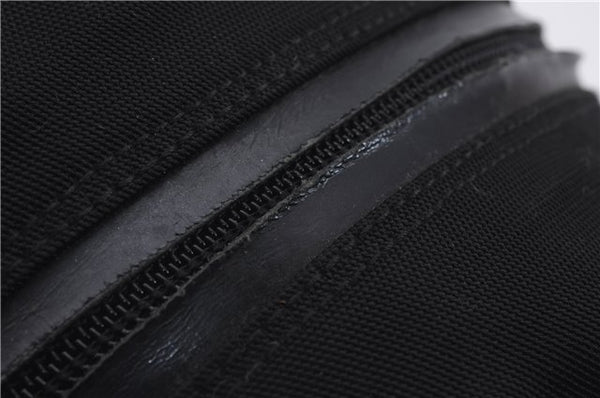 Authentic GUCCI 2Way Shoulder Hand Bag Purse Nylon Leather Black 5634D