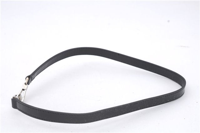 Authentic GUCCI 2Way Shoulder Hand Bag Purse Nylon Leather Black 5634D