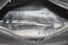 Authentic CHANEL Calf Skin Bicolore CC Logo Clutch Hand Bag Purse Black 5634I