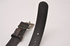 Authentic FENDI Vintage Zucca Belt Canvas Leather 25.2-29.1" Brown Black 5636I