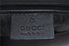 Auth GUCCI Sherry Line Shouder Hand Bag GG Canvas Leather 0000851 Black 5637D