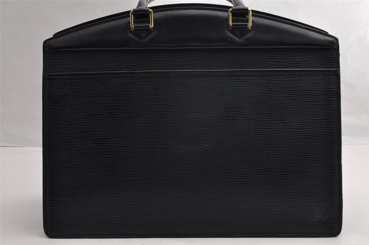 Authentic Louis Vuitton Epi Riviera Hand Bag Black M48182 LV 5637I