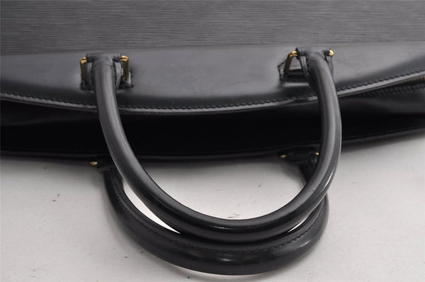 Authentic Louis Vuitton Epi Riviera Hand Bag Black M48182 LV 5637I