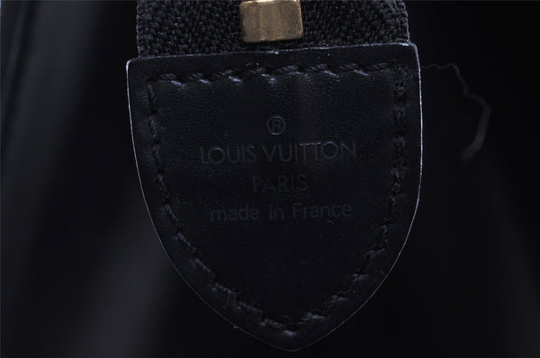 Authentic Louis Vuitton Epi Riviera Hand Bag Black M48182 LV 5637I