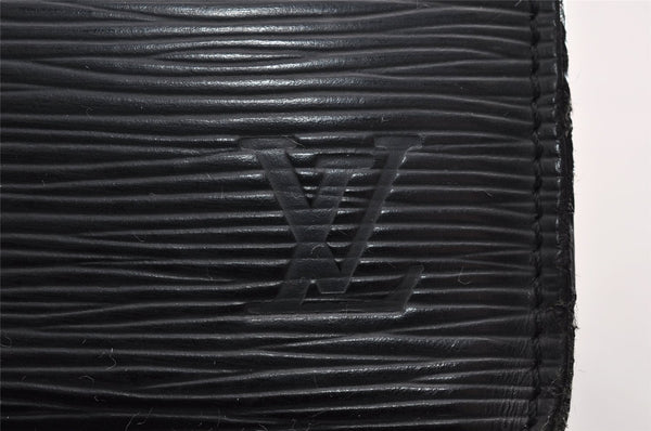 Authentic Louis Vuitton Epi Riviera Hand Bag Black M48182 LV 5637I