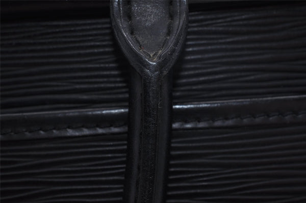 Authentic Louis Vuitton Epi Riviera Hand Bag Black M48182 LV 5637I