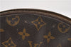 LOUIS VUITTON Monogram Trousse Demi Ronde 23 Cosmetic Pouch M47520 LV Junk 5640C