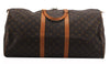 Authentic Louis Vuitton Monogram Keepall 55 Travel Boston Bag M41424 LV 5642F