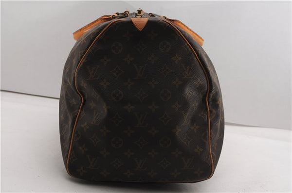 Authentic Louis Vuitton Monogram Keepall 55 Travel Boston Bag M41424 LV 5642F