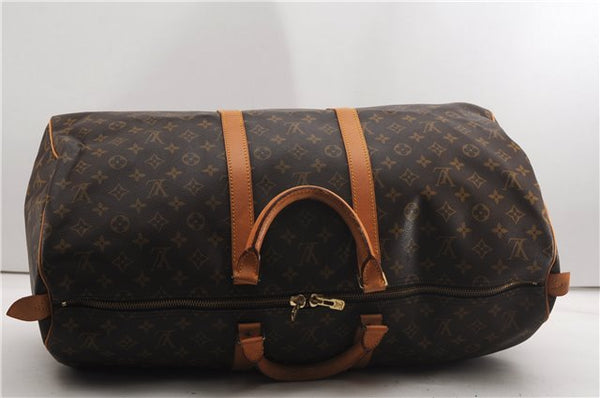 Authentic Louis Vuitton Monogram Keepall 55 Travel Boston Bag M41424 LV 5642F