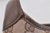 Authentic GUCCI Shoulder Hand Bag Canvas Leather 0014057 Brown Pink 5643C