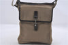 Authentic GUCCI Shoulder Cross Body Bag Purse Nylon Leather 92646 Beige 5643D