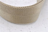 Authentic GUCCI Shoulder Cross Body Bag Purse Nylon Leather 92646 Beige 5643D