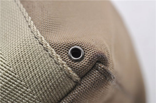 Authentic GUCCI Shoulder Cross Body Bag Purse Nylon Leather 92646 Beige 5643D