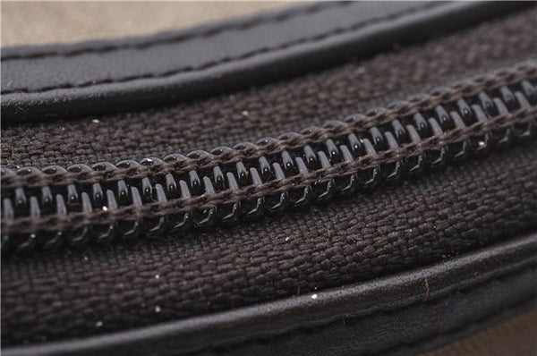 Authentic GUCCI Shoulder Cross Body Bag Purse Nylon Leather 92646 Beige 5643D